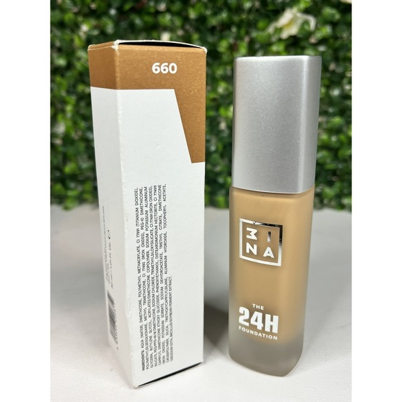 3INA Other - 3INA The 24H Foundation #660 Full Size 30 mL / 1.01 oz - NEW, OPEN BOX